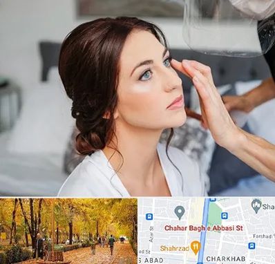 آرایشگاه عروس در چهارباغ اصفهان