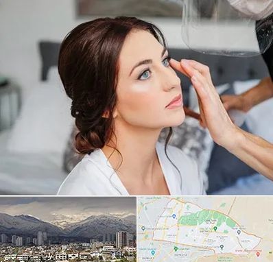 آرایشگاه عروس در منطقه 4 تهران