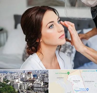 آرایشگاه عروس در ولنجک 