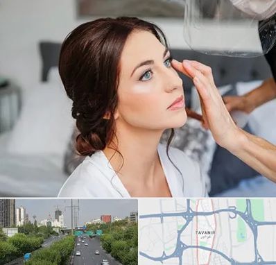 آرایشگاه عروس در توانیر