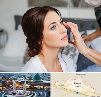 آرایشگاه عروس در زنجان