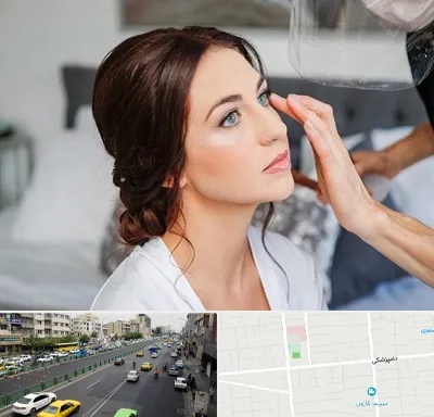 آرایشگاه عروس در خیابان دامپزشکی