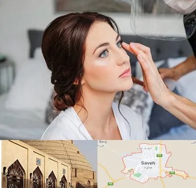 آرایشگاه عروس در ساوه