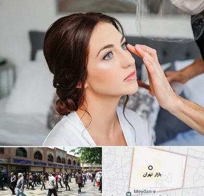 آرایشگاه عروس در بازار تهران