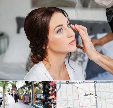 آرایشگاه عروس در سلسبیل
