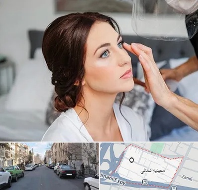 آرایشگاه عروس در مجیدیه شمالی