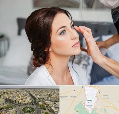 آرایشگاه عروس در قزوین