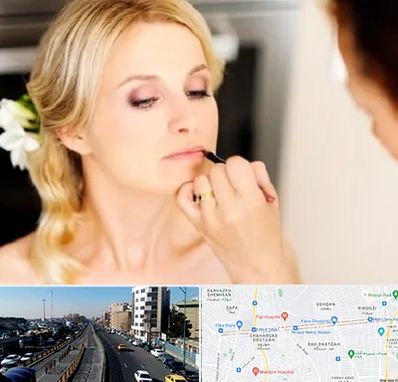 سالن زیبایی عروس در پیروزی 