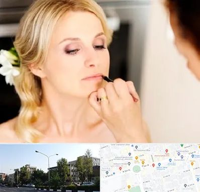 سالن زیبایی عروس در میدان کاج