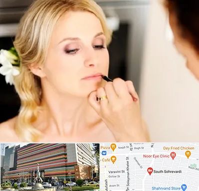 سالن زیبایی عروس در سهروردی 