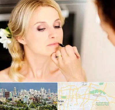 سالن زیبایی عروس در شرق تهران 