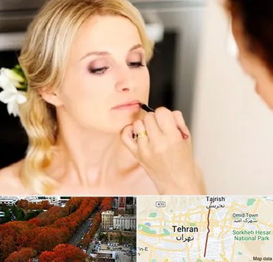 سالن زیبایی عروس در ولیعصر 