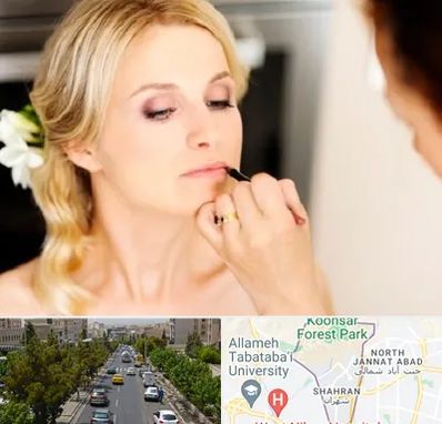 سالن زیبایی عروس در شهران 