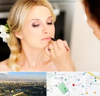 سالن زیبایی عروس در هنگام