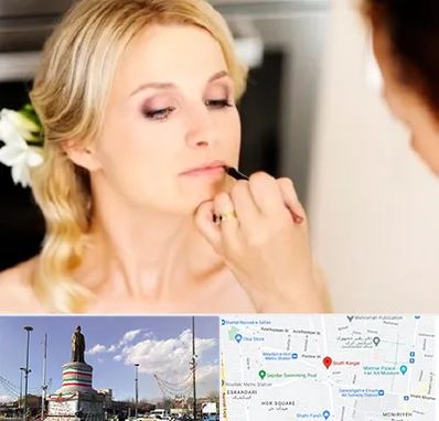 سالن زیبایی عروس در کارگر جنوبی