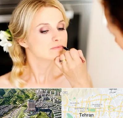سالن زیبایی عروس در شمال تهران 