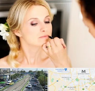 سالن زیبایی عروس در جنوب تهران 