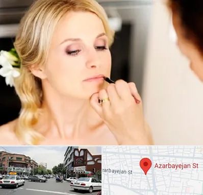 سالن زیبایی عروس در خیابان آذربایجان