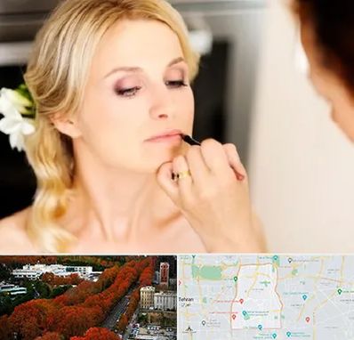 سالن زیبایی عروس در منطقه 6 تهران