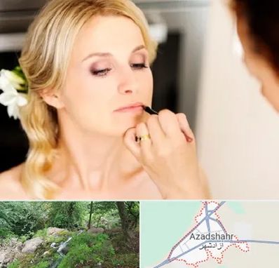 سالن زیبایی عروس در آزادشهر