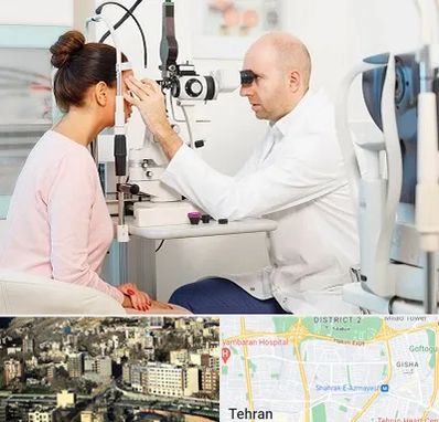 چشم پزشکی شبانه روزی در مرزداران 