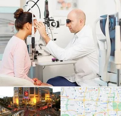 چشم پزشکی شبانه روزی در جنت آباد تهران 