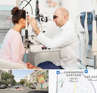 چشم پزشکی شبانه روزی در چهارصد دستگاه 