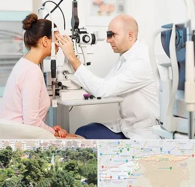 چشم پزشکی شبانه روزی در منطقه 13 تهران