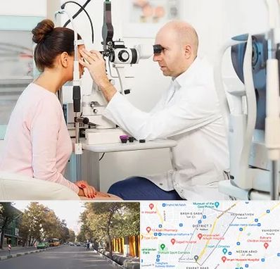 چشم پزشکی شبانه روزی در شریعتی 