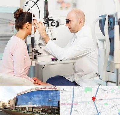 چشم پزشکی شبانه روزی در نصف راه تبریز