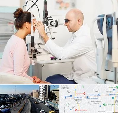 چشم پزشکی شبانه روزی در پیروزی 