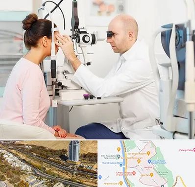 چشم پزشکی شبانه روزی در خیابان نیایش شیراز