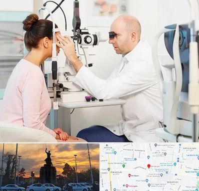 چشم پزشکی شبانه روزی در میدان حر