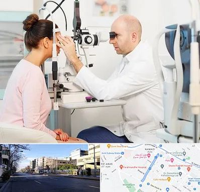 چشم پزشکی شبانه روزی در خیابان ملاصدرا شیراز