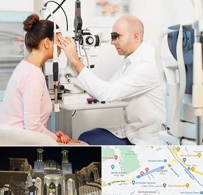 چشم پزشکی شبانه روزی در زرگری شیراز