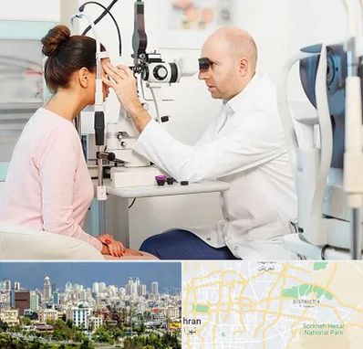 چشم پزشکی شبانه روزی در شرق تهران 