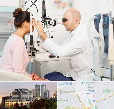 چشم پزشکی شبانه روزی در فرشته 