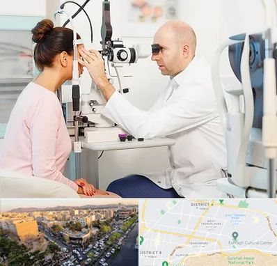 چشم پزشکی شبانه روزی در تهرانپارس 