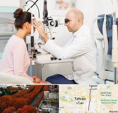 چشم پزشکی شبانه روزی در ولیعصر 