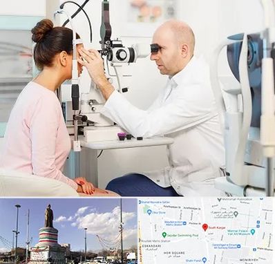 چشم پزشکی شبانه روزی در کارگر جنوبی