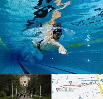 باشگاه شنا در بلوار معلم رشت