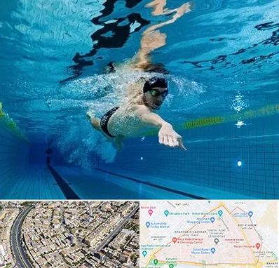 باشگاه شنا در شهرک غرب مشهد
