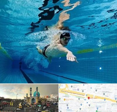 باشگاه شنا در رسالت