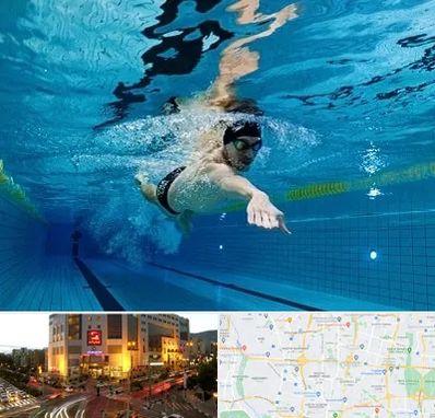 باشگاه شنا در جنت آباد تهران