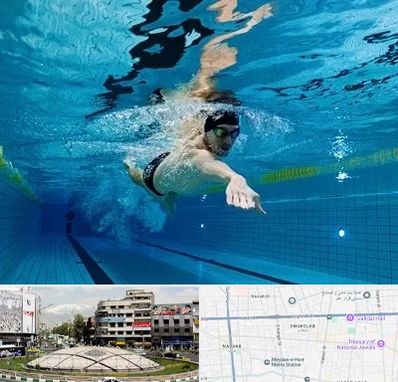 باشگاه شنا در مرکز تهران