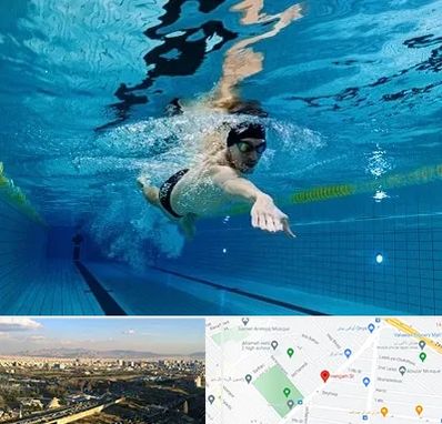 باشگاه شنا در هنگام