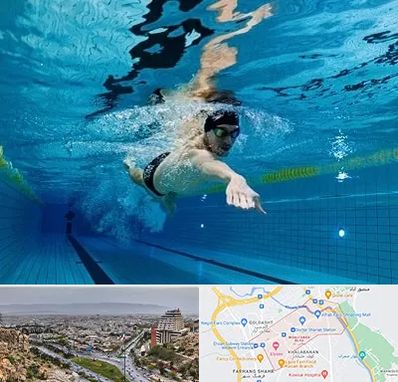 باشگاه شنا در معالی آباد شیراز