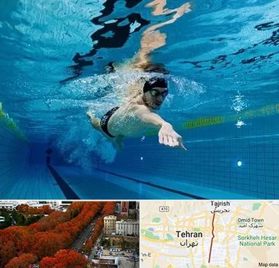 باشگاه شنا در ولیعصر