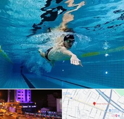 باشگاه شنا در آبرسان تبریز