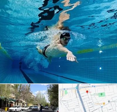 باشگاه شنا در کوی فیروز تبریز